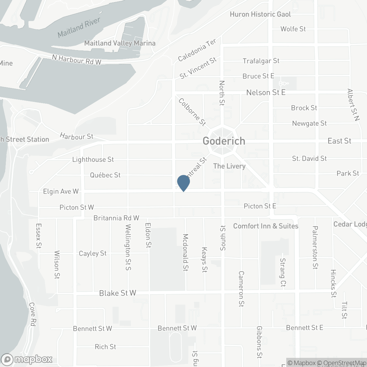 85 MONTREAL STREET, Goderich, Ontario N7A 2G5